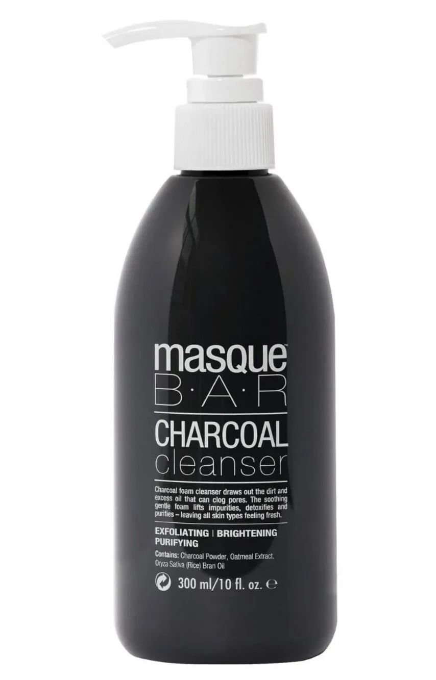MASQUE BAR - NWT Charcoal Cleanser, 300 ml (10 fl oz)